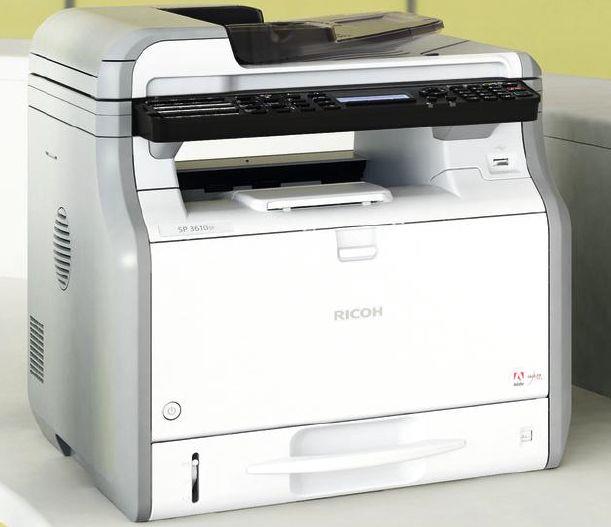 Ricoh sp 3600sf программа для сканирования