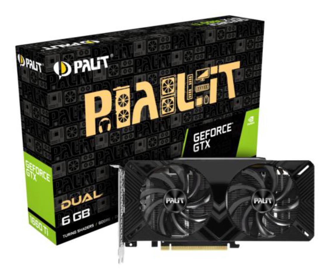 Palit gtx 1660 ti dual разгон