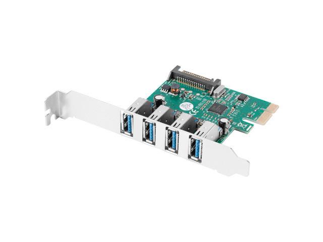 Karta Lanberg PCI Express -> USB 3.1 Gen1 4-port + śledź low profile 5901969424539  - Incom Group
