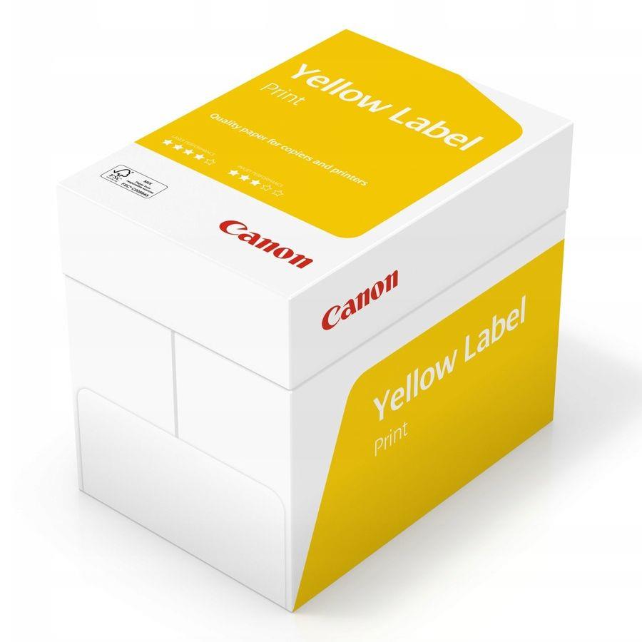 Papier ksero Canon Yellow Label Print A4 80g - Karton 5x ryza (2500 arkuszy) Matowy 8713878092276  - Incom Group
