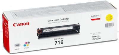 4960999610863 Toner Canon CRG-716 Yellow  - Incom Group
