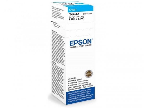 8715946496542  - Incom Group
 Atrament cyan w butelce 70ml do Epson L100/L200/L210/L355