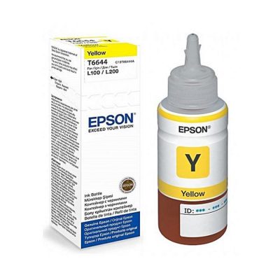 8715946496566 Atrament yellow w butelce 70ml do Epson L100/L200/L210/L355  - Incom Group
