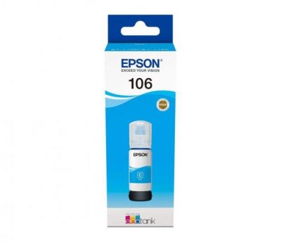 8715946643311 Tusz Epson 106 EcoTank Cyan 70ml (C13T00R240)  - Incom Group
