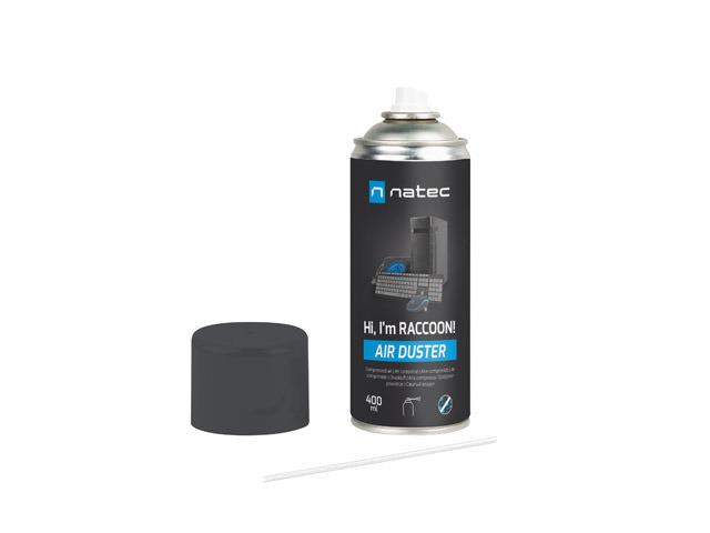 Sprężone powietrze Natec Raccoon Air 400ml  - Incom Group
 5901969444001