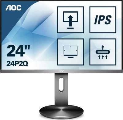  - Incom Group
 Monitor AOC 23,8" 24P2Q VGA DVI HDMI DP 4xUSB 3.1 głośniki 4038986147293