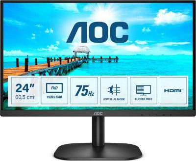 Monitor AOC 23,8" 24B2XHM2 VGA HDMI 4038986149594  - Incom Group
