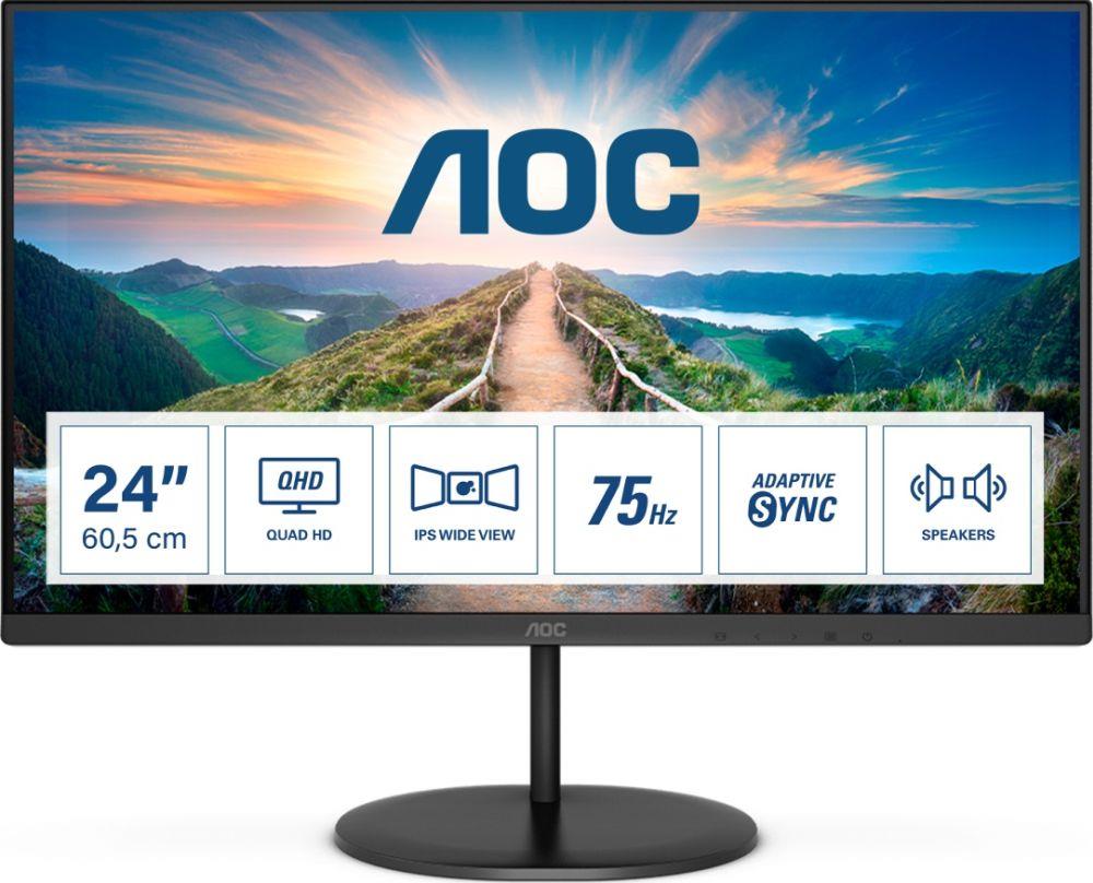 4038986149877  - Incom Group
 Monitor AOC 23,8" Q24V4EA HDMI DP głośniki