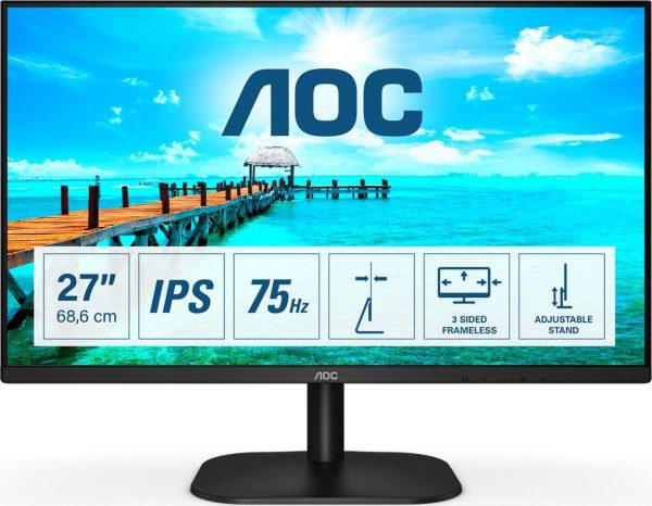  - Incom Group
 4038986188302 Monitor AOC 27" 27B2DA VGA DVI HDMI głośniki