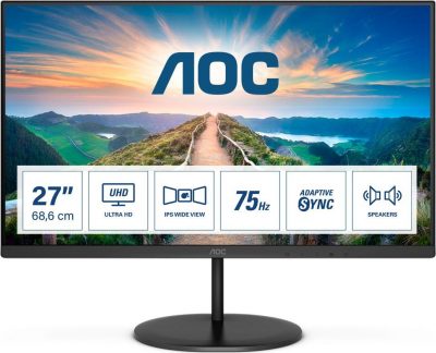 4038986189897  - Incom Group
 Monitor AOC 27" U27V4EA 2xHDMI DP głośniki