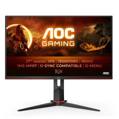 Monitor AOC 27" 27G2SPU/BK VGA 2xHDMI DP 4xUSB3.0 głośniki 2x2W  - Incom Group
 4038986180238