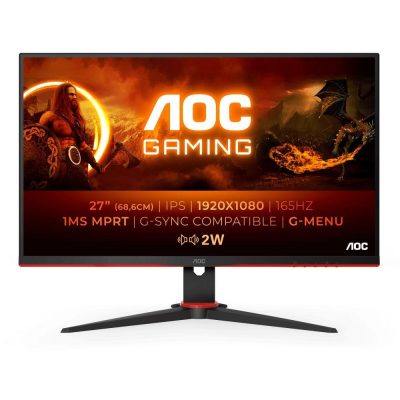  - Incom Group
 4038986180566 Monitor AOC 27" 27G2SPAE/BK VGA 2xHDMI DP głośniki