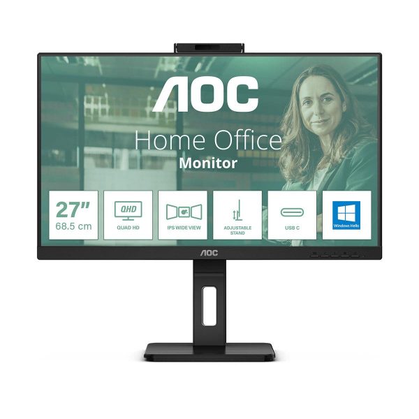 Monitor AOC 27" Q27P3QW 2xHDMI DP głośniki 2x5W 4038986180764  - Incom Group
