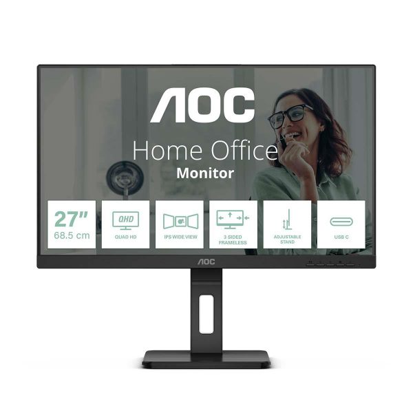  - Incom Group
 4038986180740 Monitor AOC 27" Q27P3CV 2xHDMI DP USB-C głośniki 2x2W