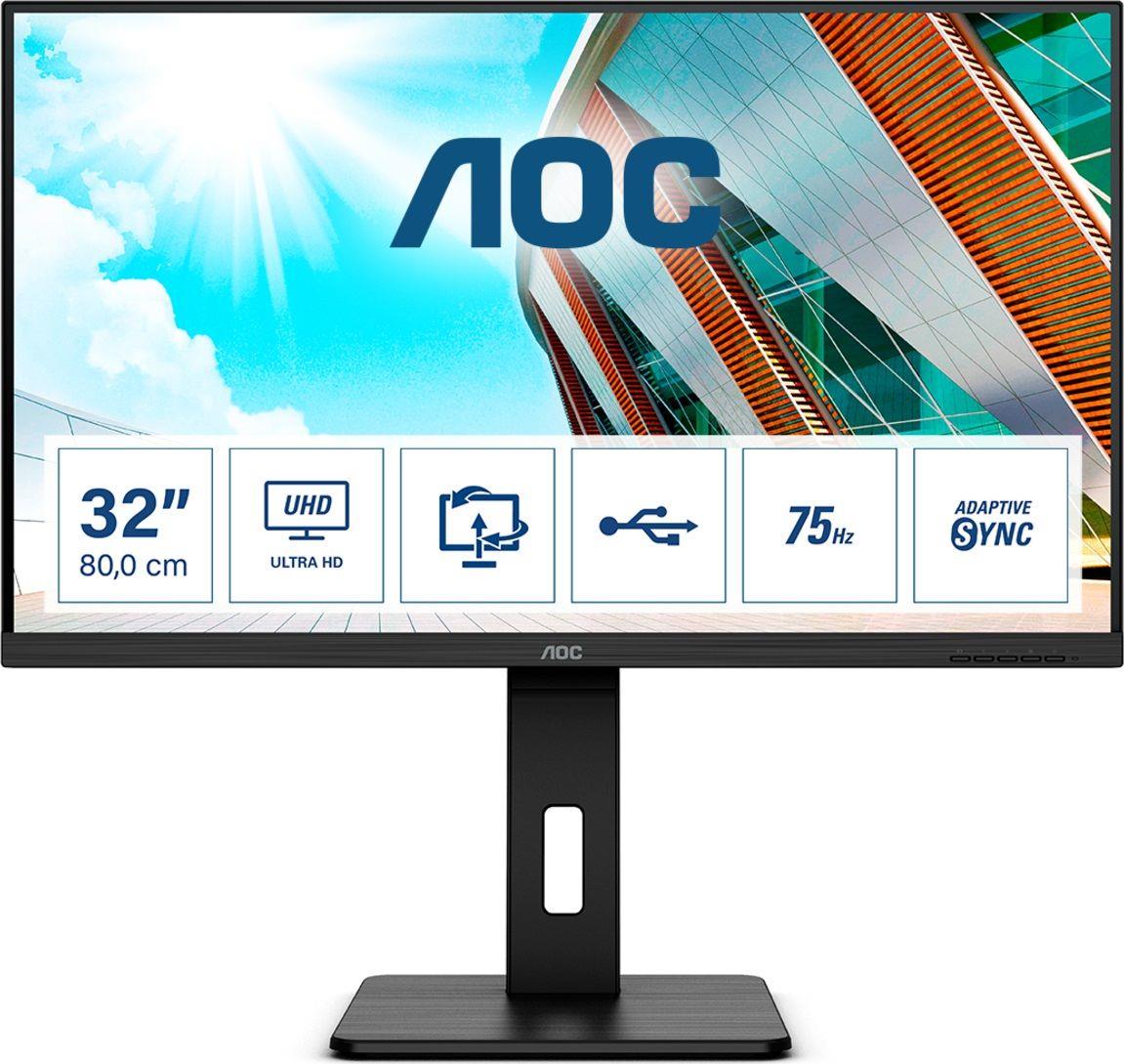 Monitor AOC 31,5" U32P2 2xHDMI DP 4xUSB 3.1 głośniki  - Incom Group
 4038986119627