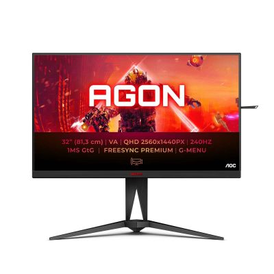  - Incom Group
 4038986110440 Monitor AOC 31,5" AGON AG325QZN/EU 2xHDMI 2xDP 4xUSB