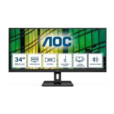  - Incom Group
 4038986110723 Monitor AOC 34" U34E2M 2xHDMI DP