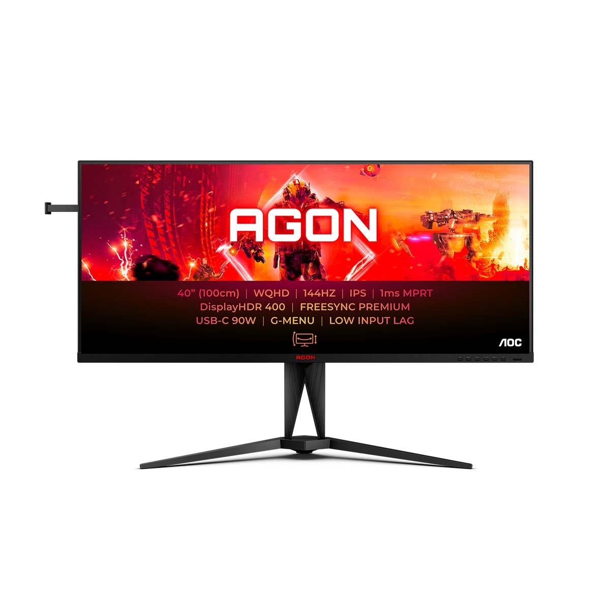 4038986111294 Monitor AOC 40" AG405UXC 2xHDMI DP USB-C głośniki 2x5W  - Incom Group
