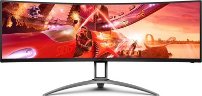 4038986118422 Monitor AOC 48,8" AGON AG493UCX2 3xHDMI DP USB-C głośniki  - Incom Group
