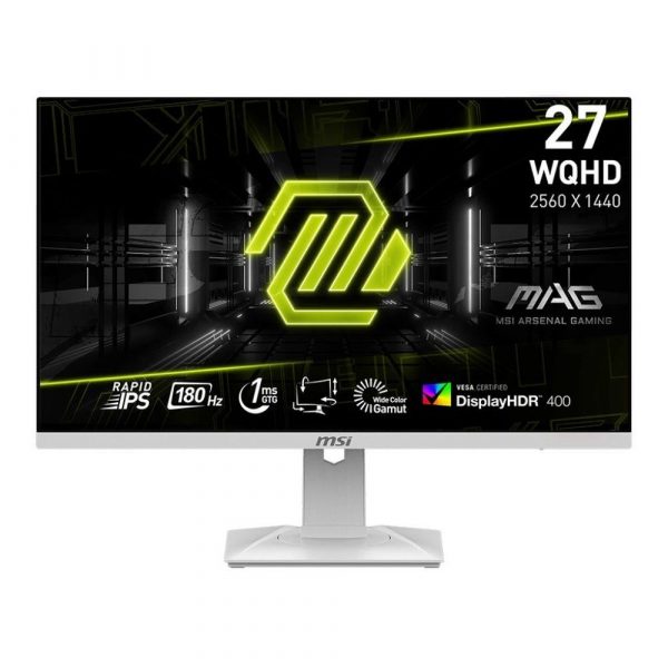 Monitor MSI 27" MAG 274QRFW 2xHDMI DP  - Incom Group
 4711377151528