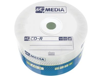 CD-R MyMedia 700MB Wrap (Spindle 50)  - Incom Group
 0023942692010