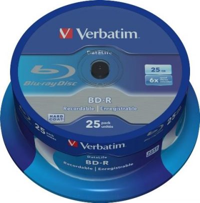 0023942438373  - Incom Group
 BD-R Verbatim 25 GB SL Datalife Cake 25