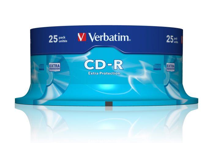  - Incom Group
 CD-R Verbatim 52x 700MB Extra Protection (Cake 25) 0023942434320