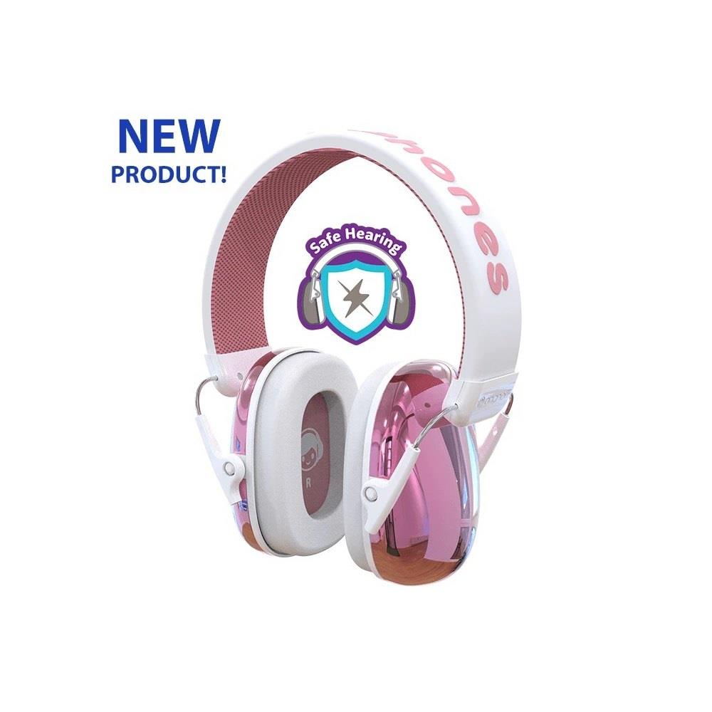 0727542485118  - Incom Group
 Nauszniki ochronne dla dzieci BuddyPhones Guardian Pink