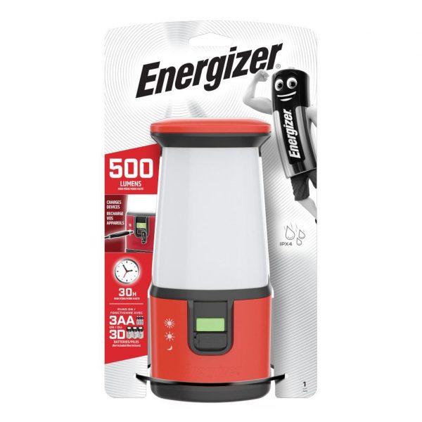 7638900422948 Latarka kempingowa Energizer 360° USB 500 lumenów  - Incom Group
