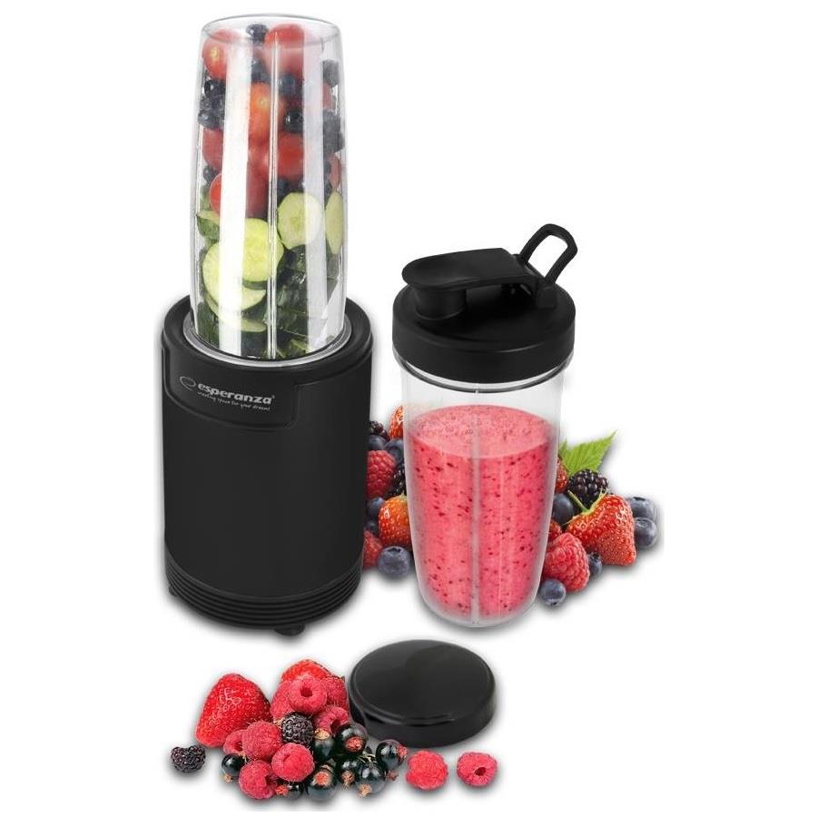 Blender kielichowy Esperanza EKM029 Nutri Shot 6 w 1 700W czarny  - Incom Group
 5901299954676