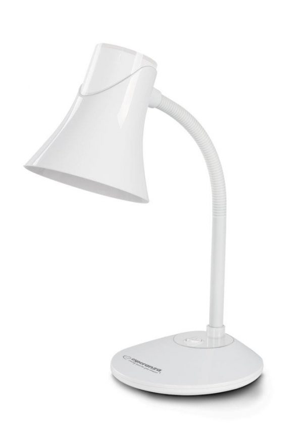 Lampka biurkowa Esperanza E27 POLARIS ELD111W biała  - Incom Group
 5901299943908