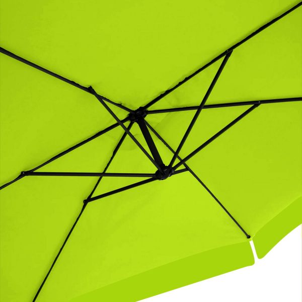  - Incom Group
 5902211128885 Parasol ogrodowy GreenBlue, jasny zielony, składany, pokrowiec, 350x250cm, GB377 BG