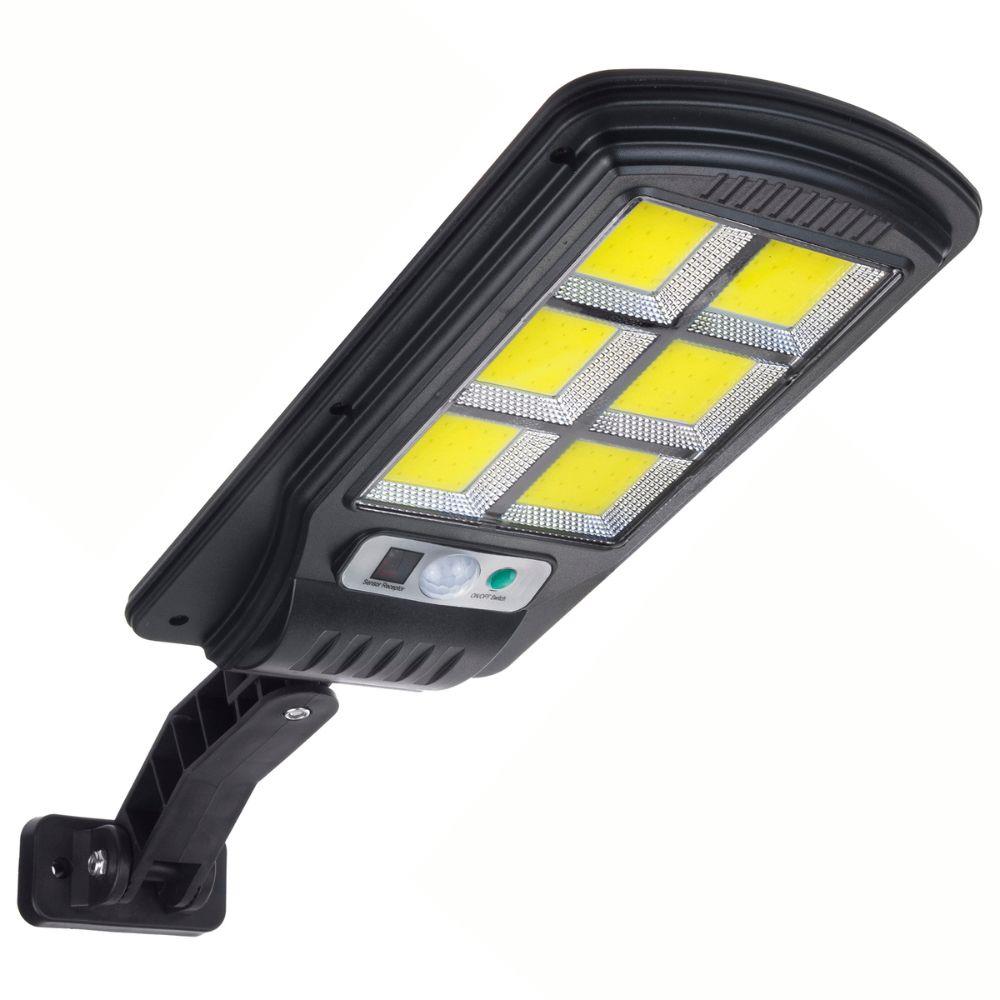  - Incom Group
 Lampa uliczna solarna LED Maclean MCE446 z czujnikiem ruchu i pilotem IP54, 4W, 400lm, 6500K, Li-ion 1200 mAh, 3 tryby pracy 5902211128533