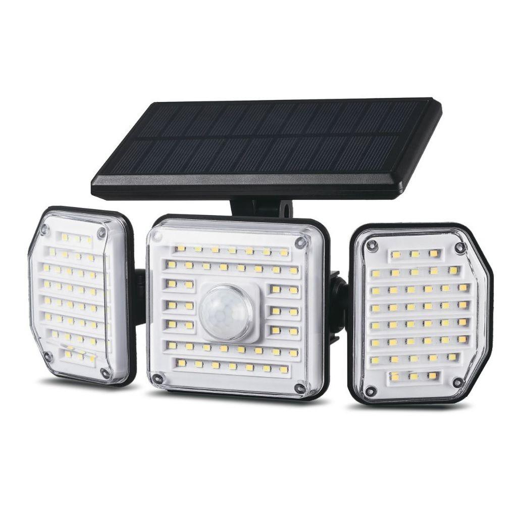  - Incom Group
 5902211129509 Lampa solarna LED Maclean MCE615 z czujnikiem ruchu  IP65, 4W, 320lm, 4000K, Li-ion 1200 mAh, 3 tryby pracy