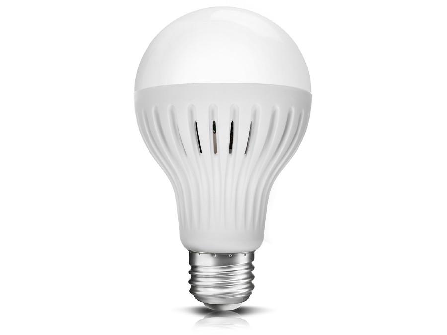 Żarówka LED E27 Maclean MCE177 WW 9W 230V ciepły biały mikrofalowy czujnik ruchu i zmierzchu 5902211107620  - Incom Group
