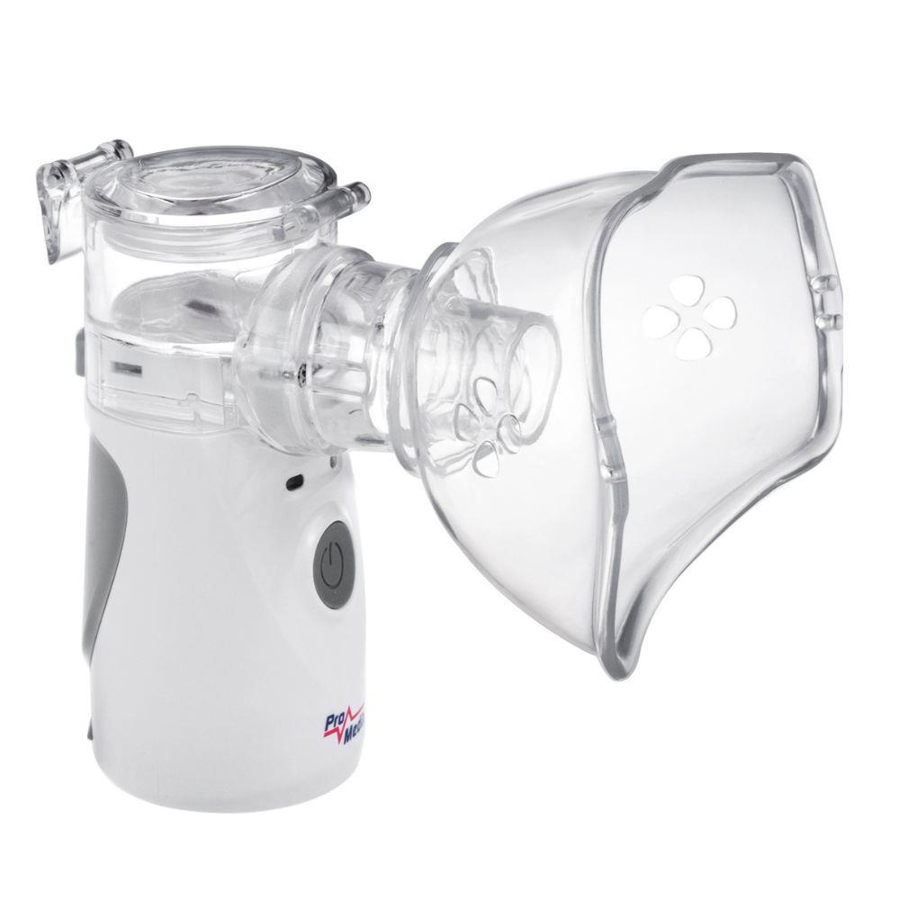 Inhalator nebulizator Promedix PR-835 przenośny / podręczny bezprzewodowy zestaw, maski  - Incom Group
 5902211128069