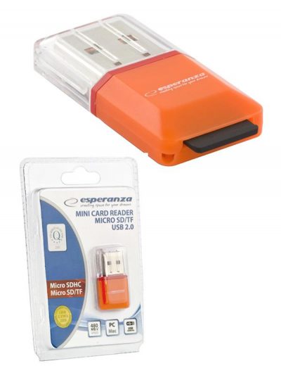  - Incom Group
 5901299902851 Czytnik kart MicroSD Esperanza EA134O (MicroSD Pen Drive)