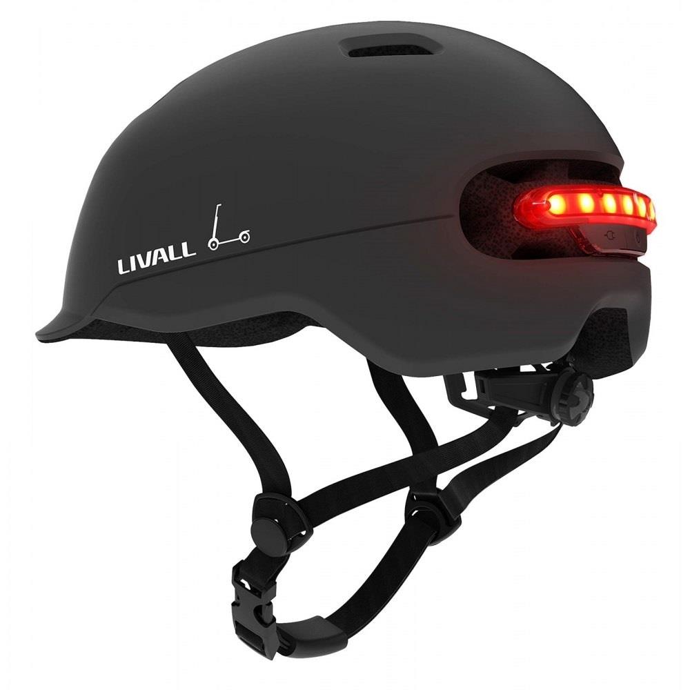  - Incom Group
 Kask rowerowy miejski Livall C20/SH50 LED/SOS 54-58cm 6970173152827