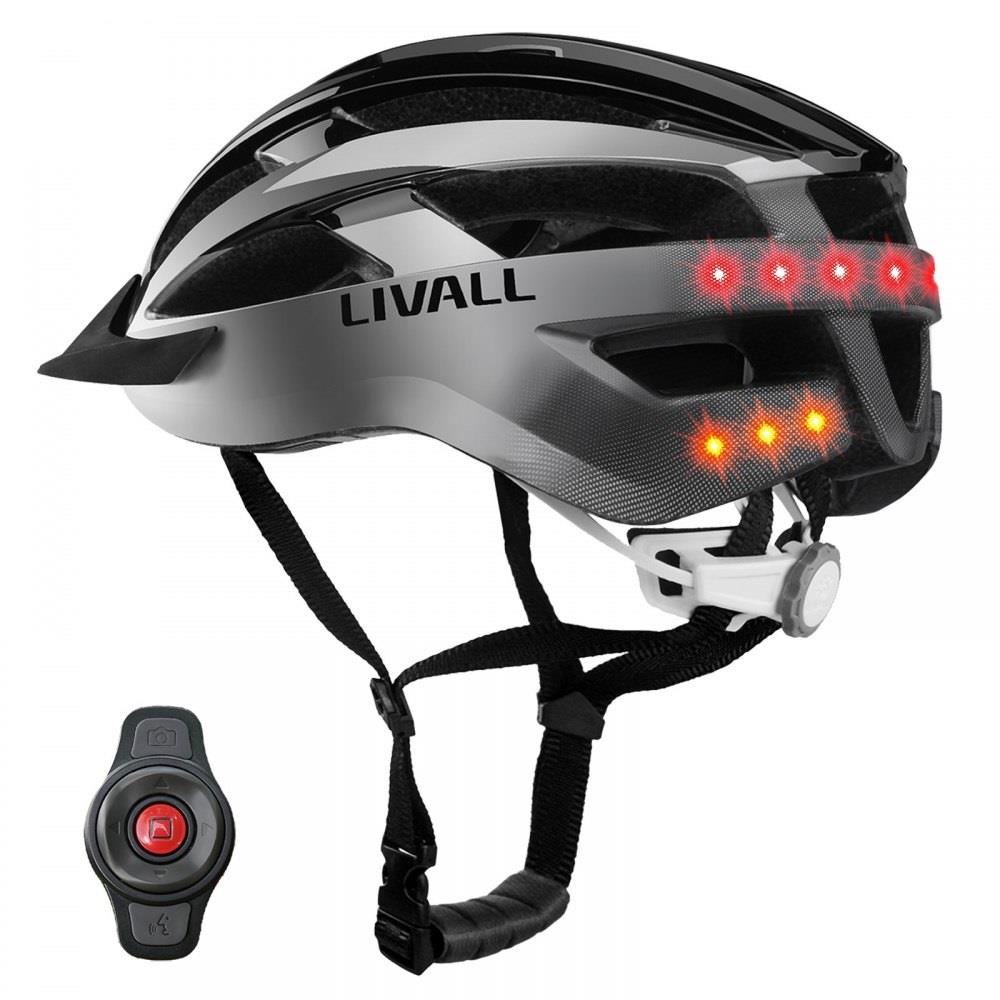 Kask rowerowy Livall MT1Neo Intercom/BT/LED/SOS Rozm.54-58cm szary  - Incom Group
 6970173152889