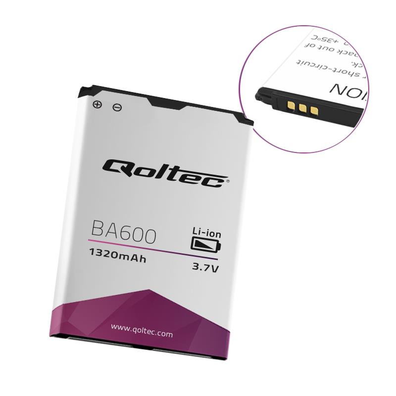  - Incom Group
 Bateria Qoltec do Sony Ericsson BA600, 1320mAh 5901878520421