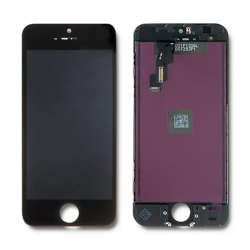 Wyświetlacz dotykowy LCD Qoltec do iPhone 5C | ramka czarna  - Incom Group
 5901878507309