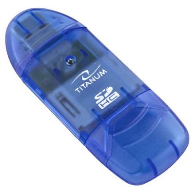 Czytnik kart SDHC/MicroSDHC Titanum TA101B (SDHC Pen Drive)  - Incom Group
 5901299901144