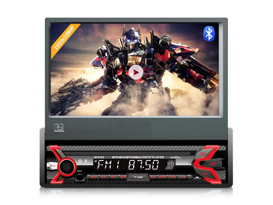  - Incom Group
 5902211115175 Radioodtwarzacz Audiocore AC9100 LCD 7" wysuwany dotykowy panel 1080P MP5 AVI DivX Bluetooth handsfree RDS + pilot