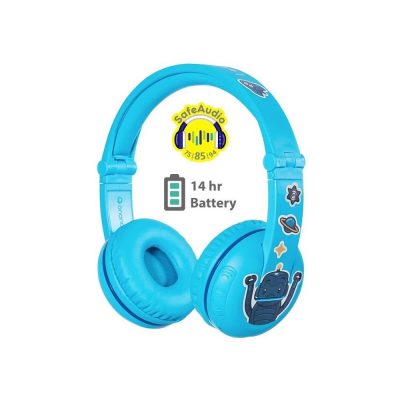  - Incom Group
 4029599089162 Słuchawki z mikrofonem BuddyPhones Play Blue Bluetooth dla dzieci 75/85/94dB