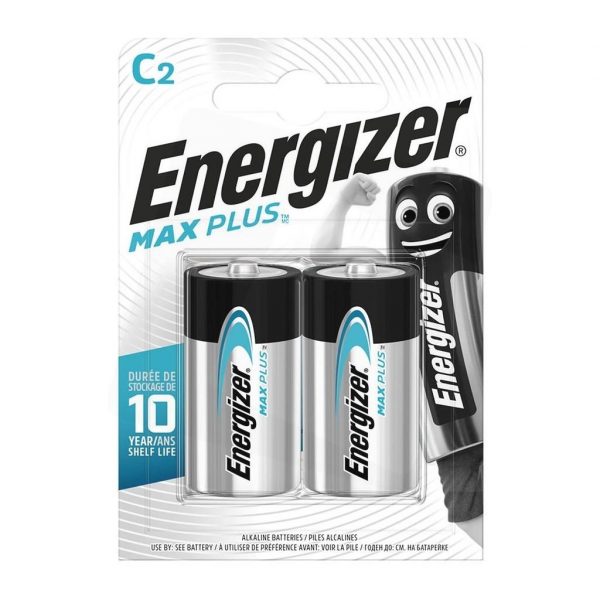  - Incom Group
 7638900423334 Bateria alkaliczna Energizer Max Plus C / LR14 - 2 sztuki (blister)