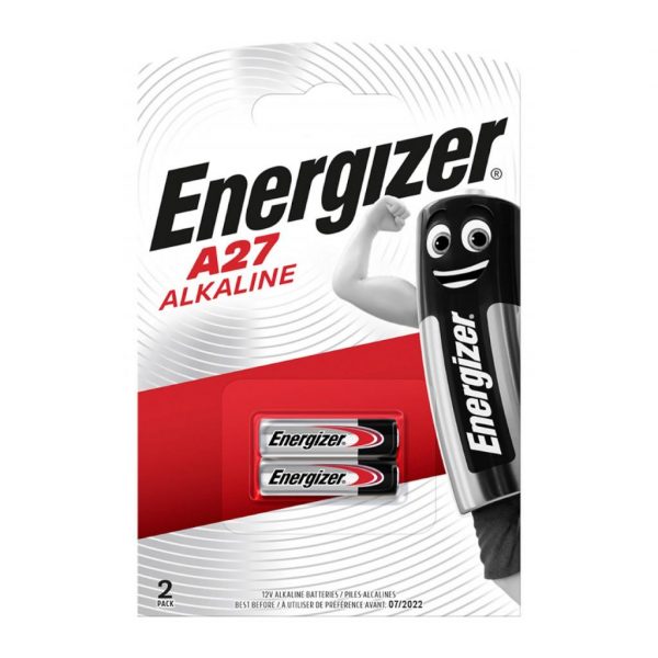 7638900393330  - Incom Group
 Bateria alkaliczna Energizer 27A MN27 x2, do pilota samochodowego