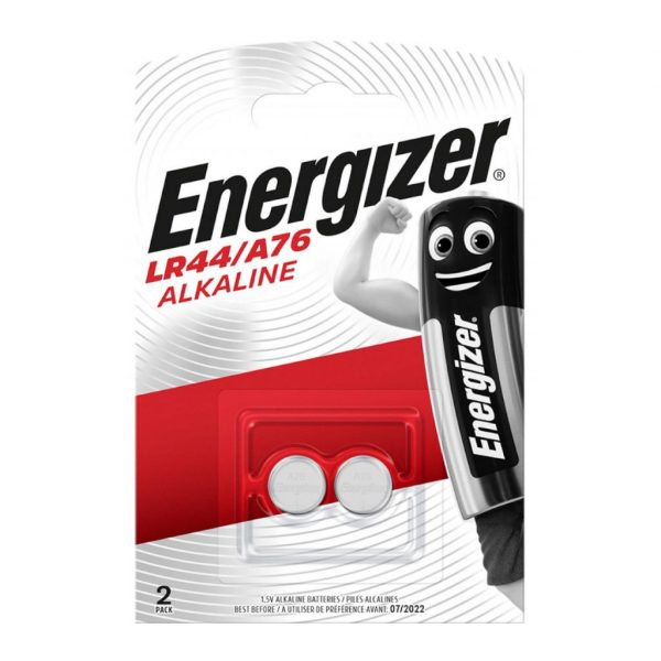 Bateria alkaliczna Energizer mini G13 / LR44 / A76 - 2 sztuki 7638900083071  - Incom Group
