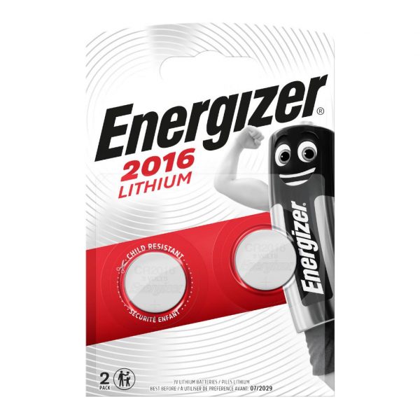  - Incom Group
 Bateria litowa mini Energizer CR2016 x2 7638900248340