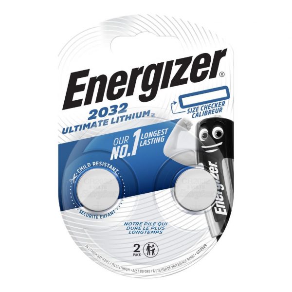 Bateria litowa mini Energizer Ultimate Lithium CR2032 x2  - Incom Group
 7638900423006