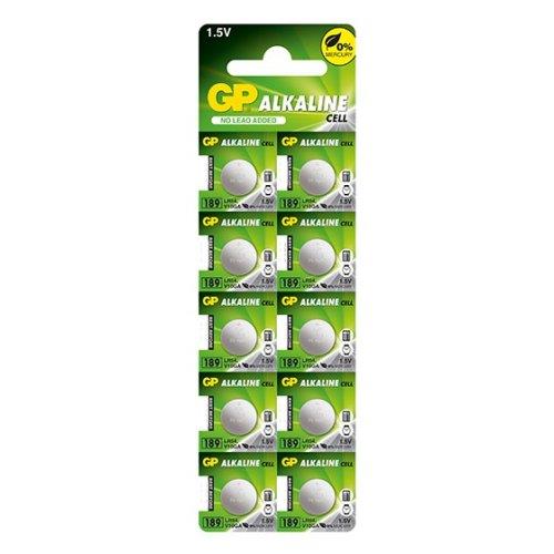 Bateria alkaliczna mini 189 / G10 / LR54 / AG10 makri GP - x10  - Incom Group
 4891199015519